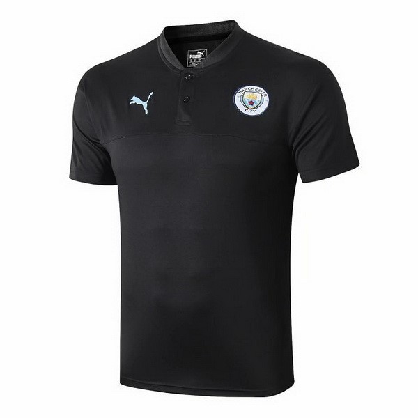 Polo Manchester City 2019/20 Negro Azul